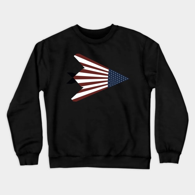 F117 Nighthawk USAF Crewneck Sweatshirt by GregFromThePeg